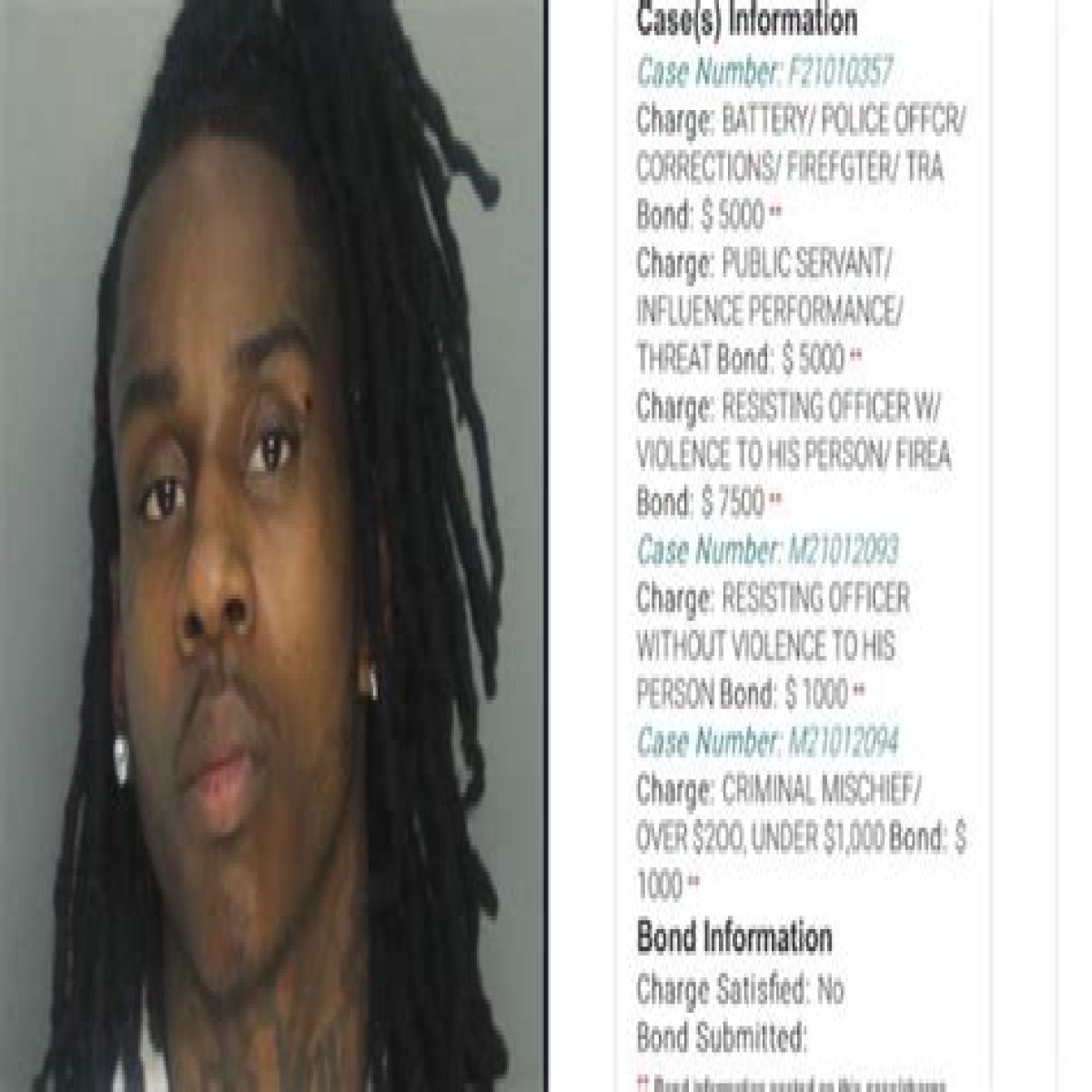 Rapper Polo G Was Arrested for Threatening an Officer in Miami After Traffic Stop