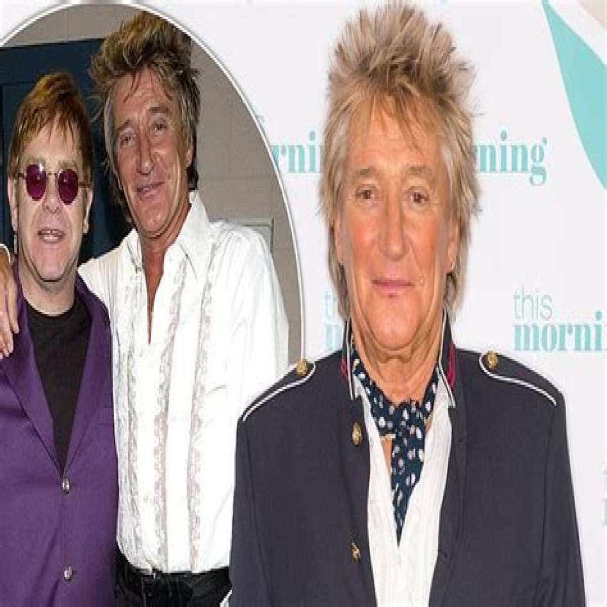 Rod Stewart reveals he's 'mates' again with Elton John after ending 'spiteful' feud