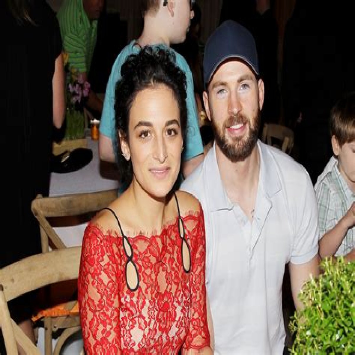 Star: Chris Evans thought Jenny Slate was kind of exhausting in Las Vegas