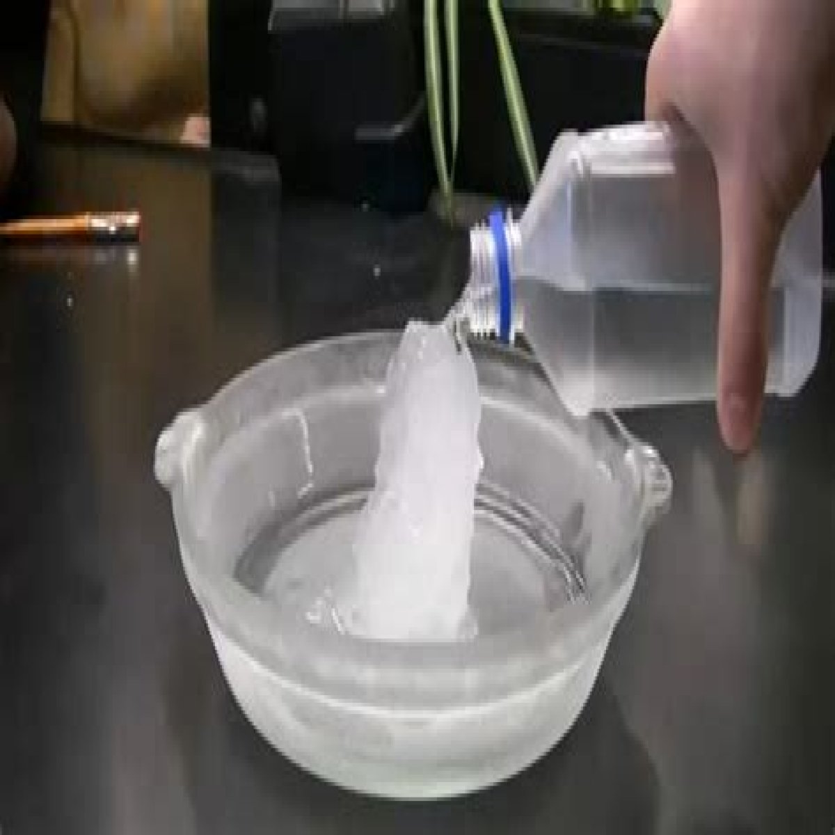 Turn from ice into water