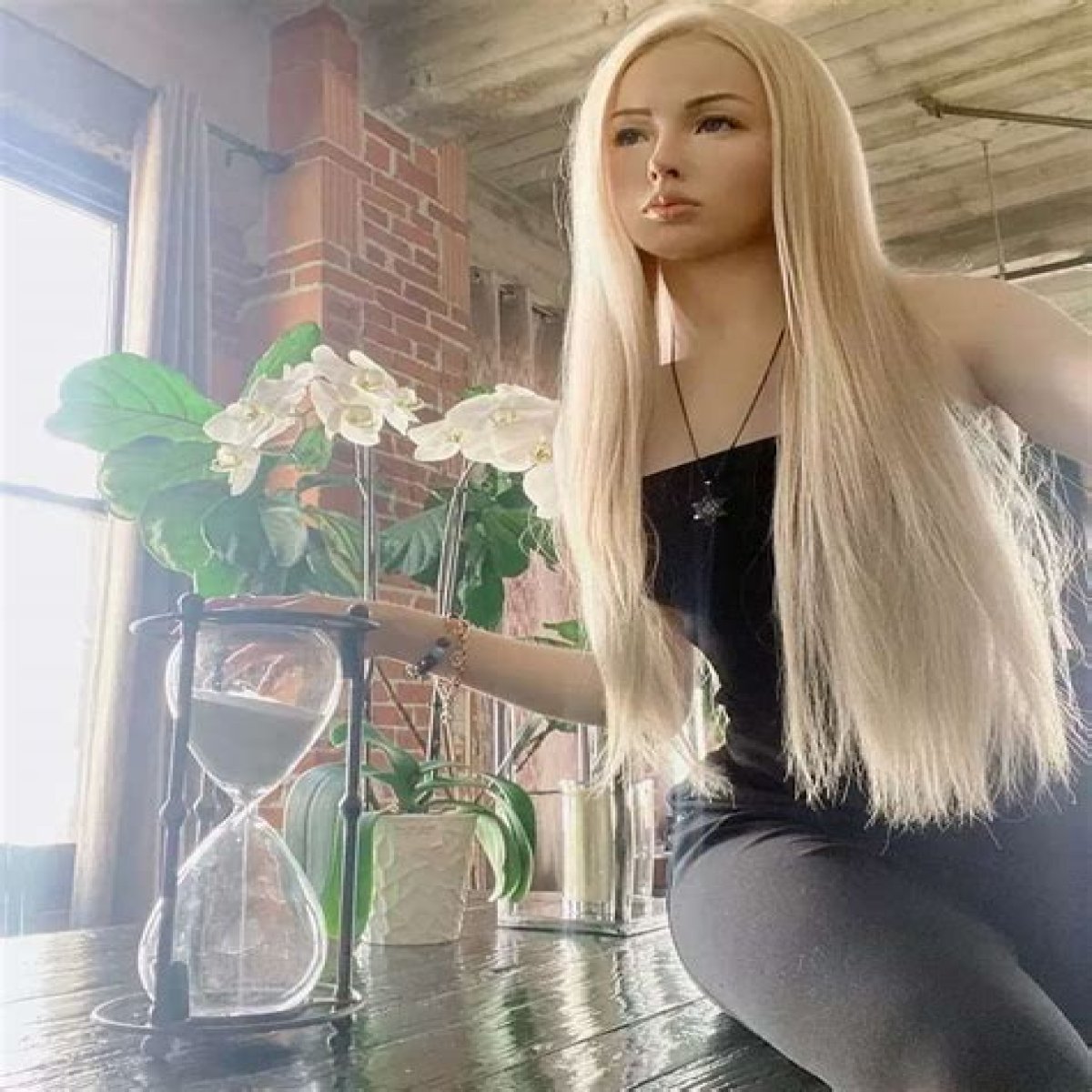 Valeria Lukyanova, ‘the Human Barbie,’ doesn’t believe in ‘race-mixing’ of course