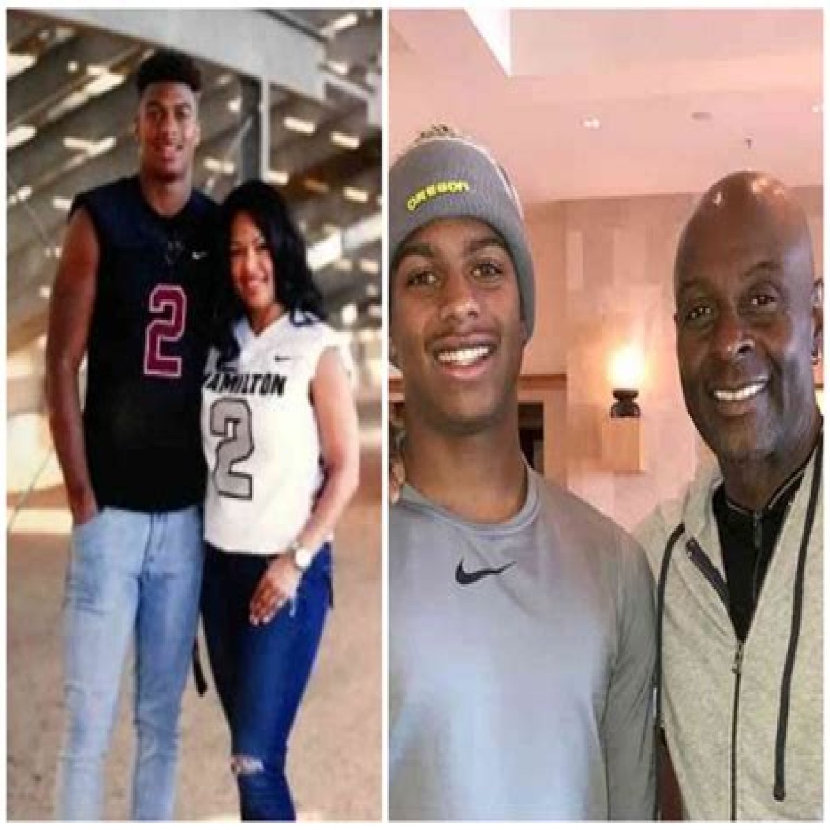 Who are Brenden Rice’s parents Djakarta Edwards and Jerry Rice?